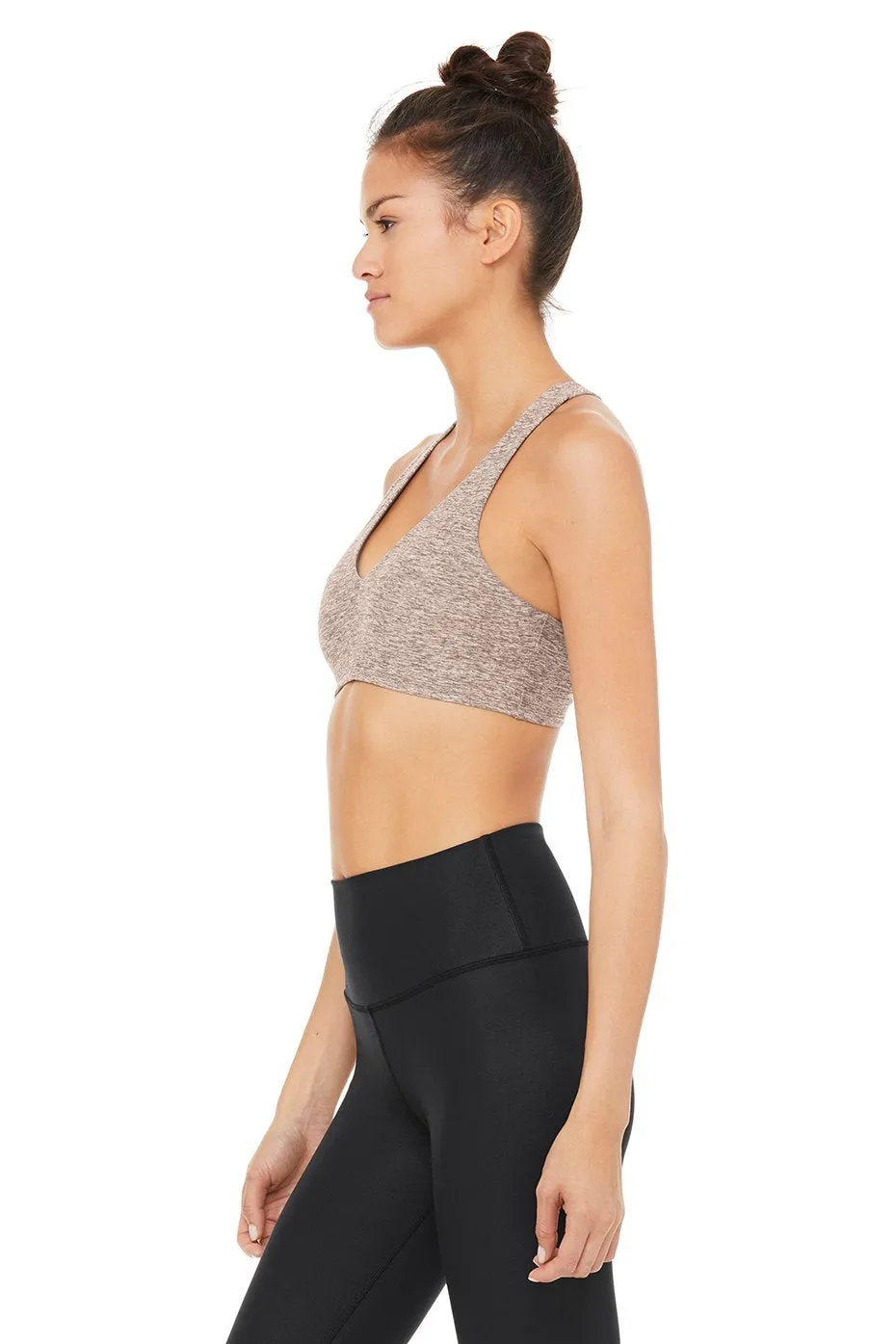 Alosoft Base Bra - Gravel Heather