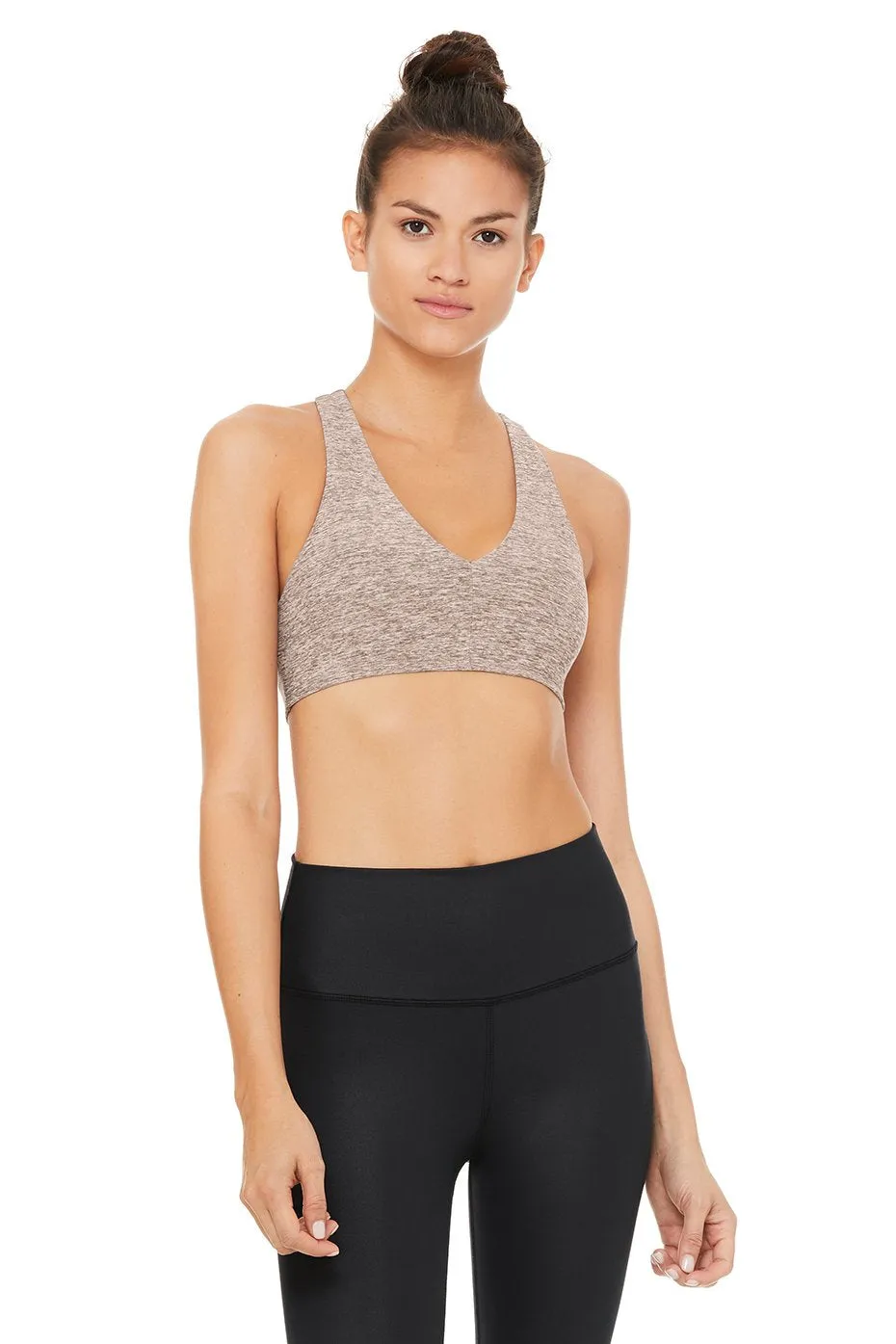 Alosoft Base Bra - Gravel Heather