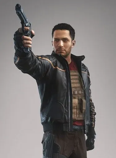 BATTLEFIELD HARDLINE LEATHER JACKET