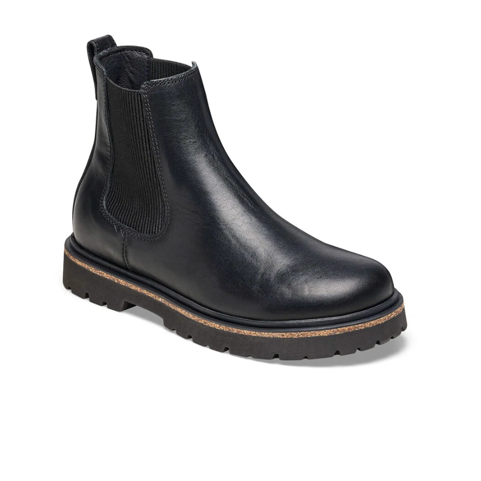 Birkenstock Highwood Deep Blue Chelsea Boot (Women) - Black Leather