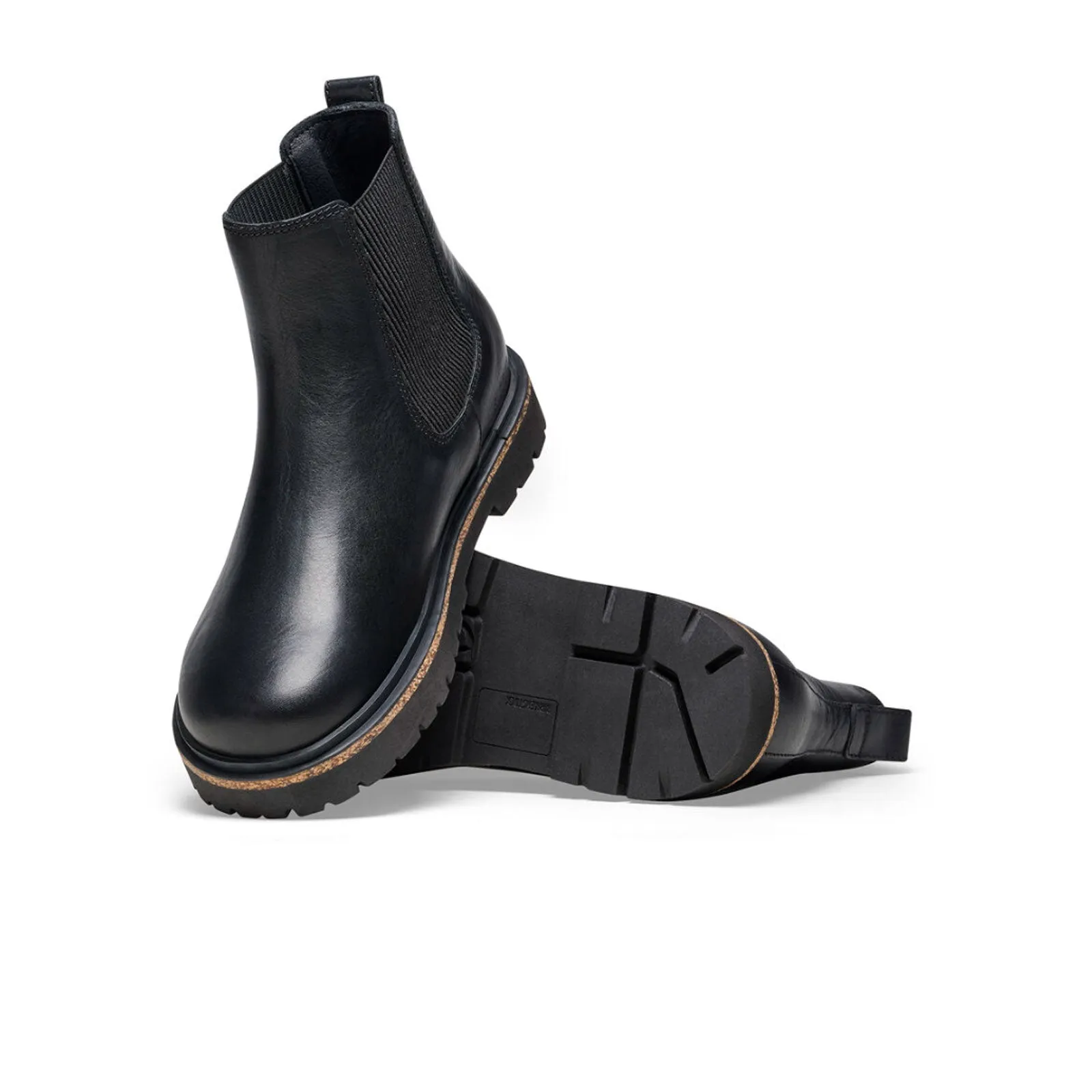 Birkenstock Highwood Deep Blue Chelsea Boot (Women) - Black Leather