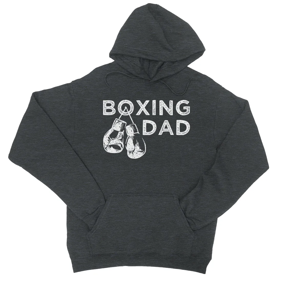 Boxing Dad Unisex Fleece Hoodie Dependable Special Father's Day