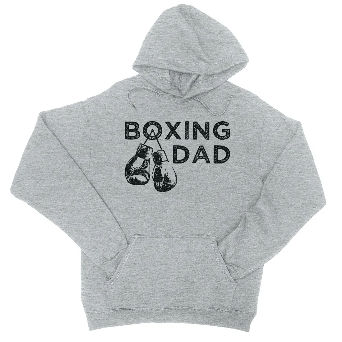 Boxing Dad Unisex Fleece Hoodie Dependable Special Father's Day