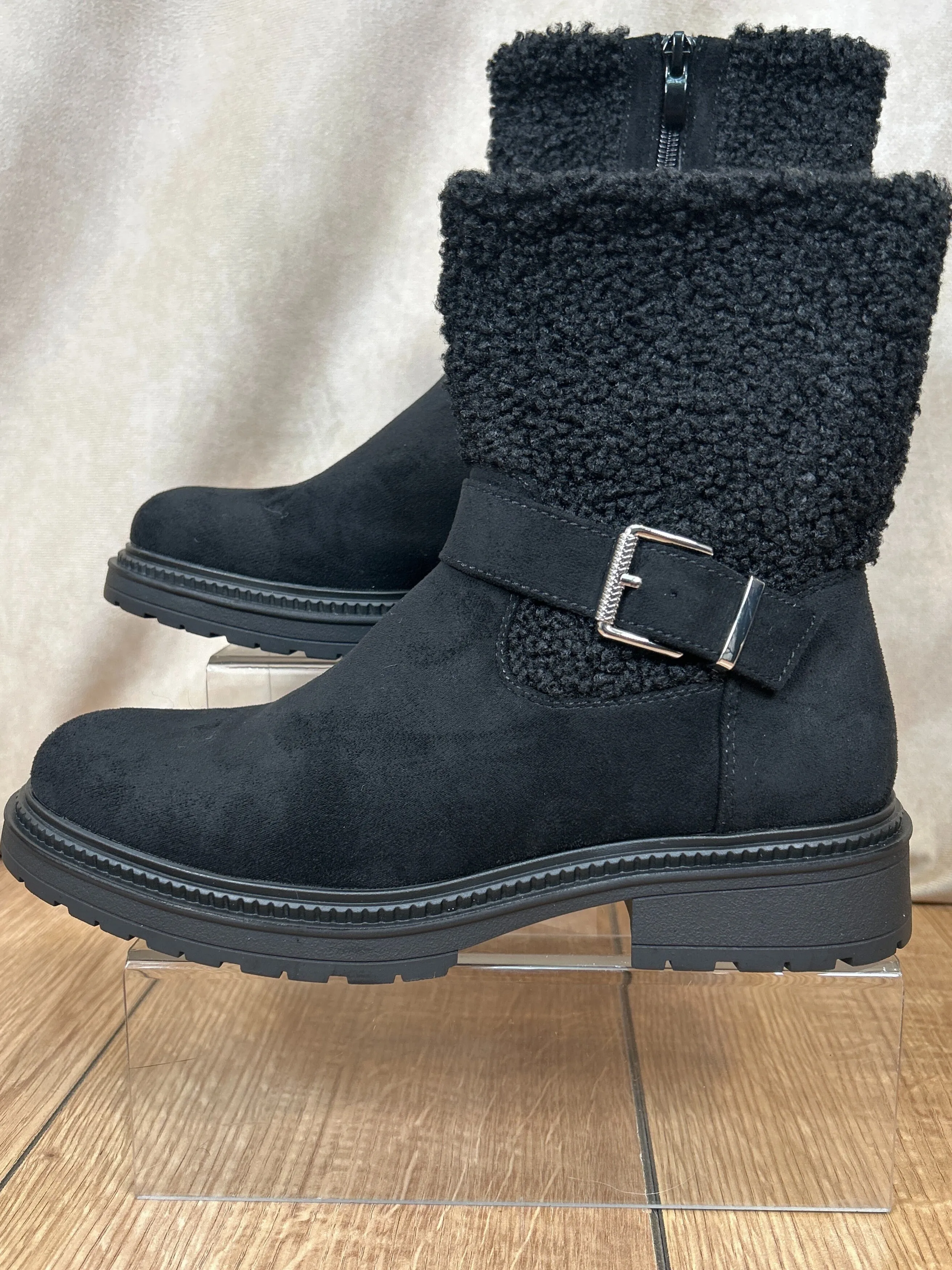 Buckle Ankle Boots