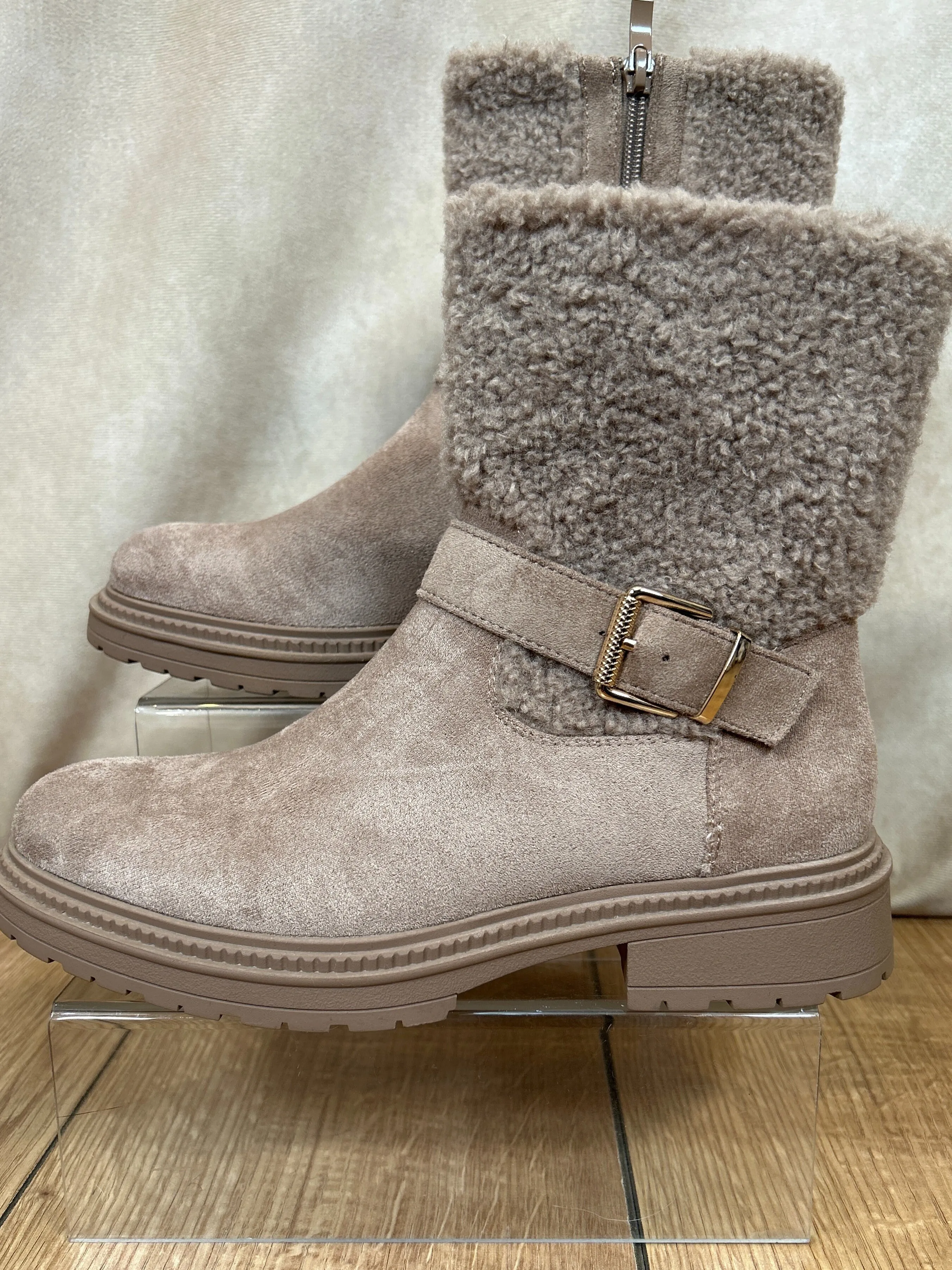 Buckle Ankle Boots