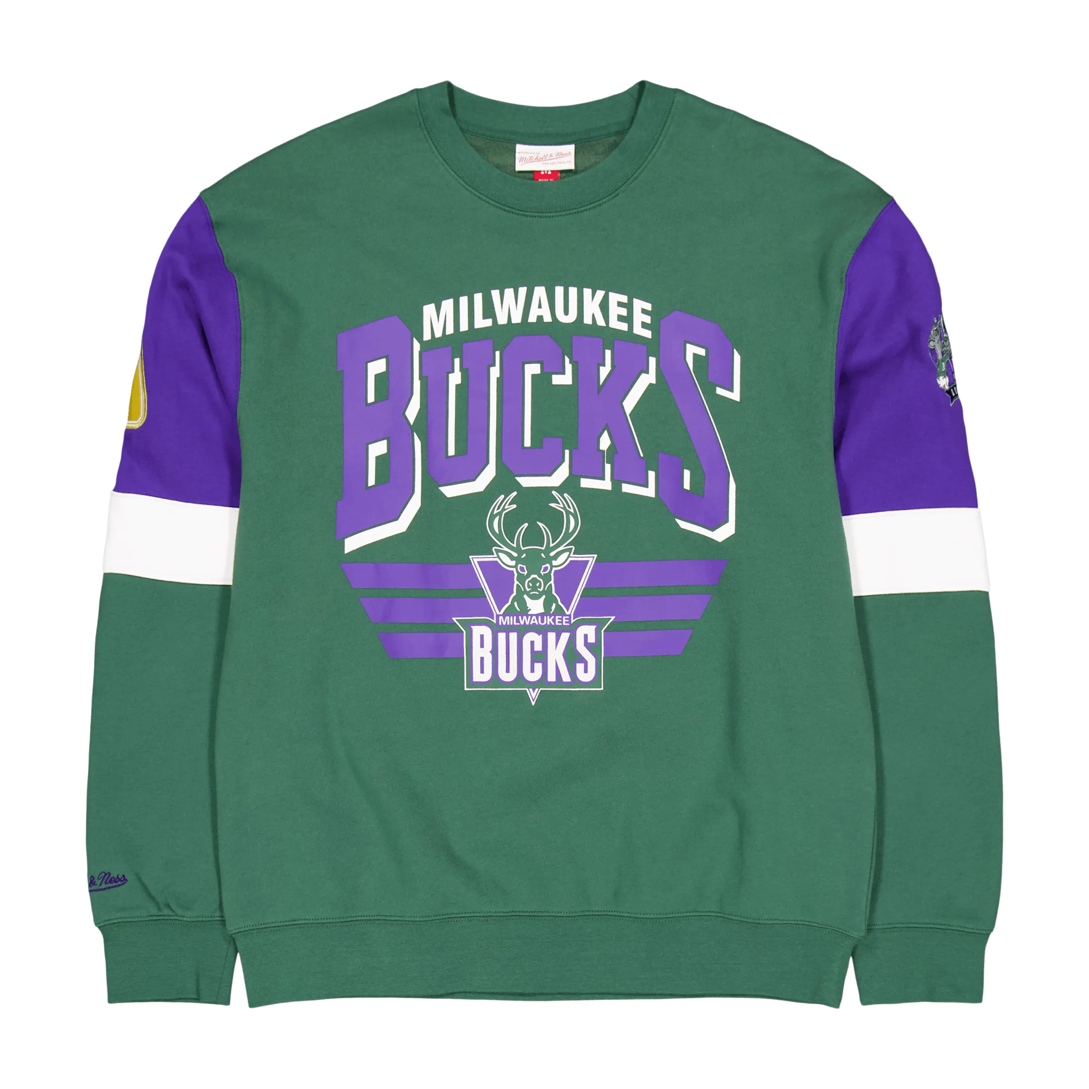 Bucks All Over Crew 3.0 Burgundy/green