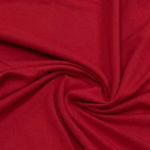 Chilli Bamboo Stretch Fleece Fabric