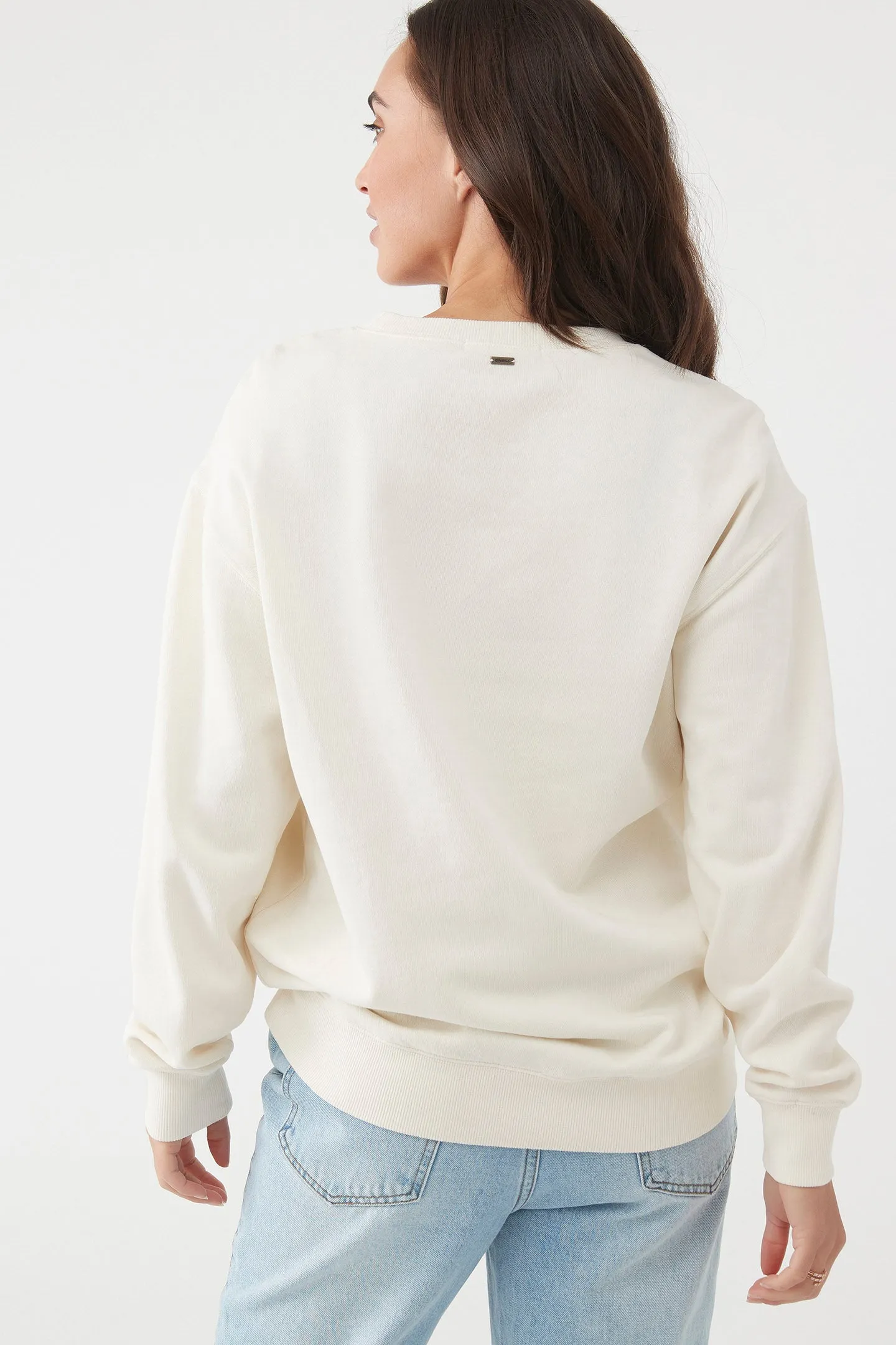 CHOICE CREWNECK OVERSIZED-FIT FLEECE PULLOVER