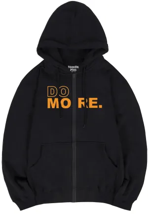 Do More Zipper Plus Size Hoodie