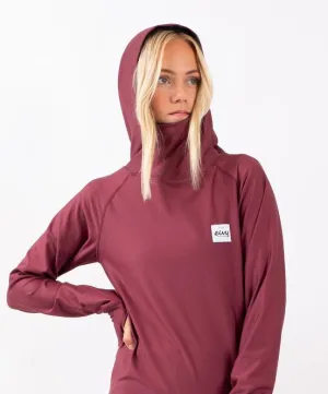 Eivy Icecold Hood Top - Wine