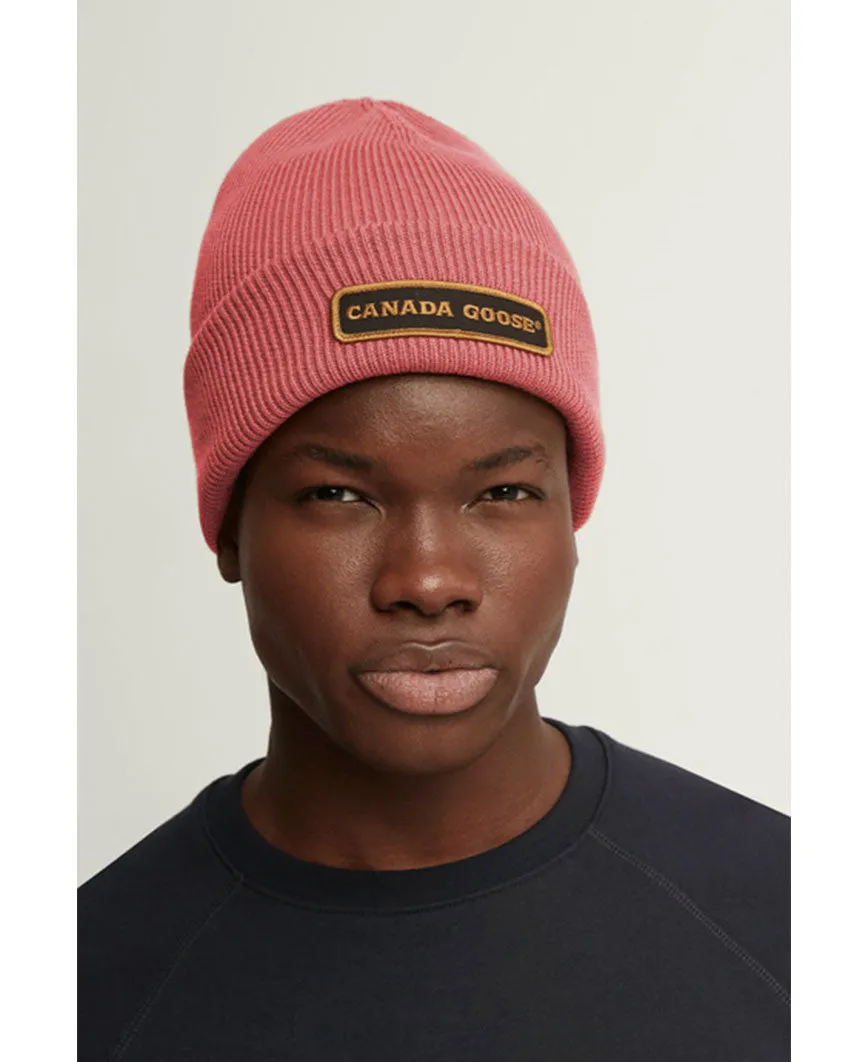 Emblem Rib Toque Sunrise Orange