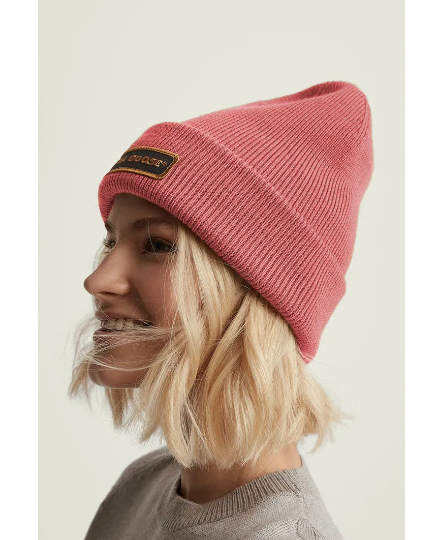 Emblem Rib Toque Sunrise Orange