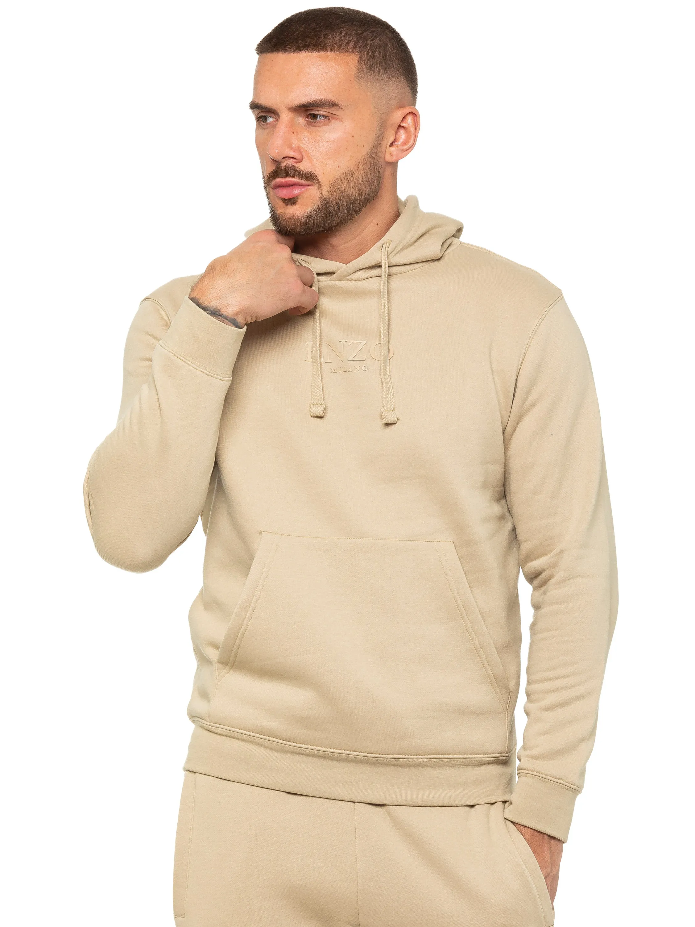 Enzo | Mens Pullover Hoodie