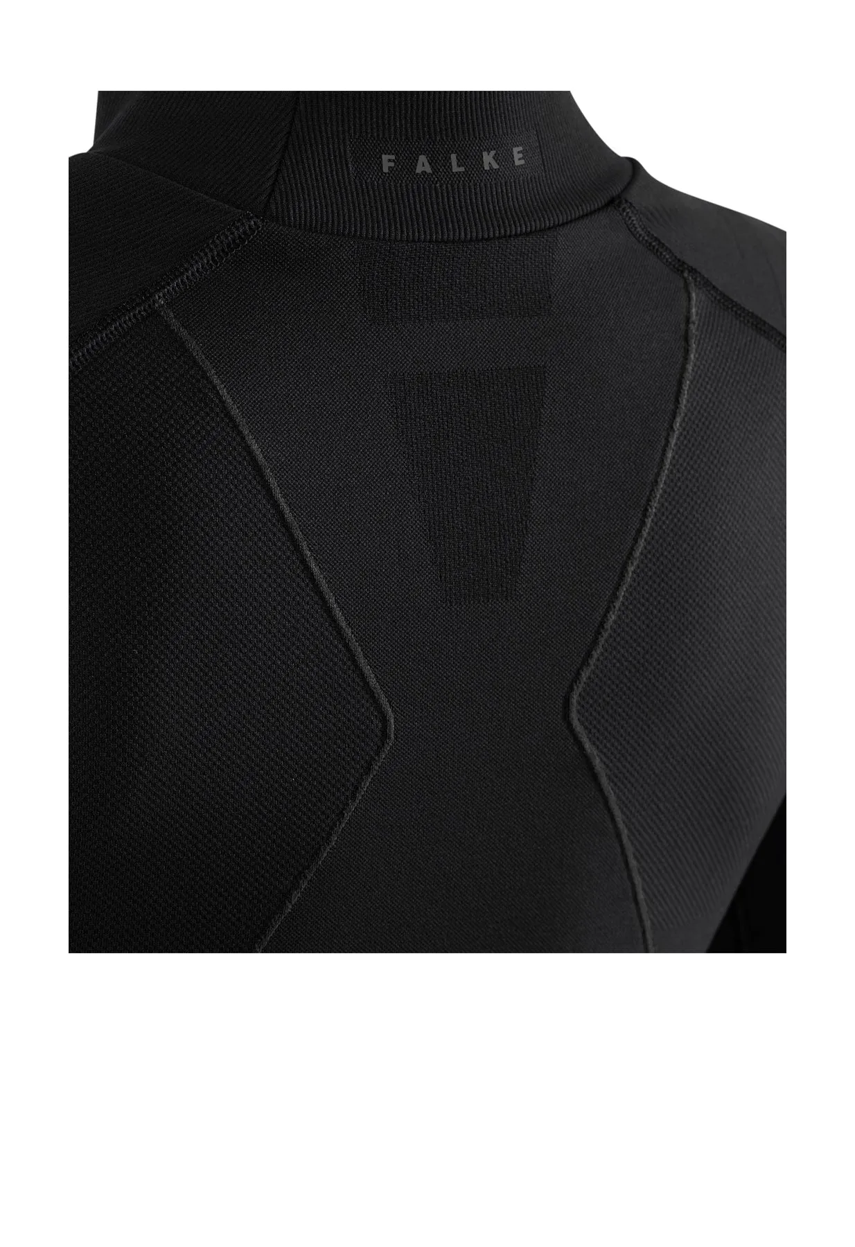 Falke Turtle Neck Black Ski Base Layer