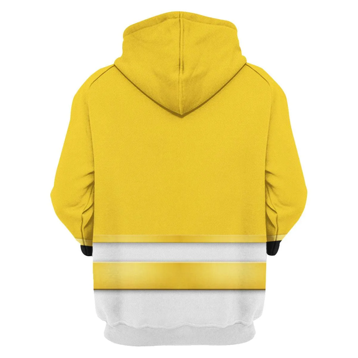 Gearhomie Megaforce Yellow Ranger Hoodies Sweatshirt T-shirt Hawaiian Sweatpants