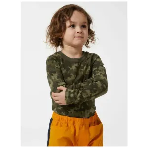 Helly Hansen Kids Ski Thermals Lifa Merino Set - Utility Green