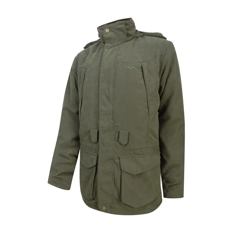 Hoggs of Fife Glenmore Lightweight Shooting Jacket - Dark Olive