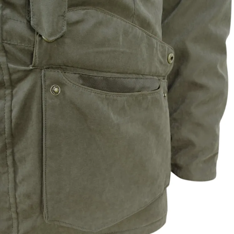 Hoggs of Fife Glenmore Lightweight Shooting Jacket - Dark Olive