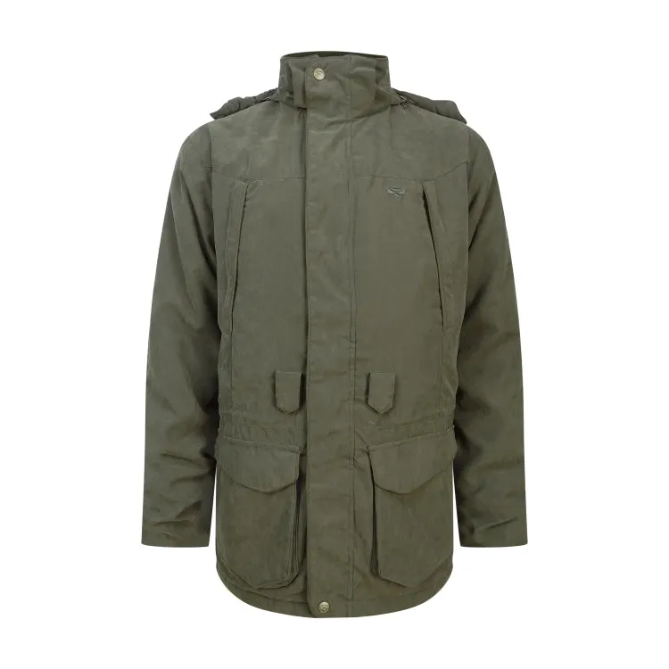 Hoggs of Fife Glenmore Lightweight Shooting Jacket - Dark Olive