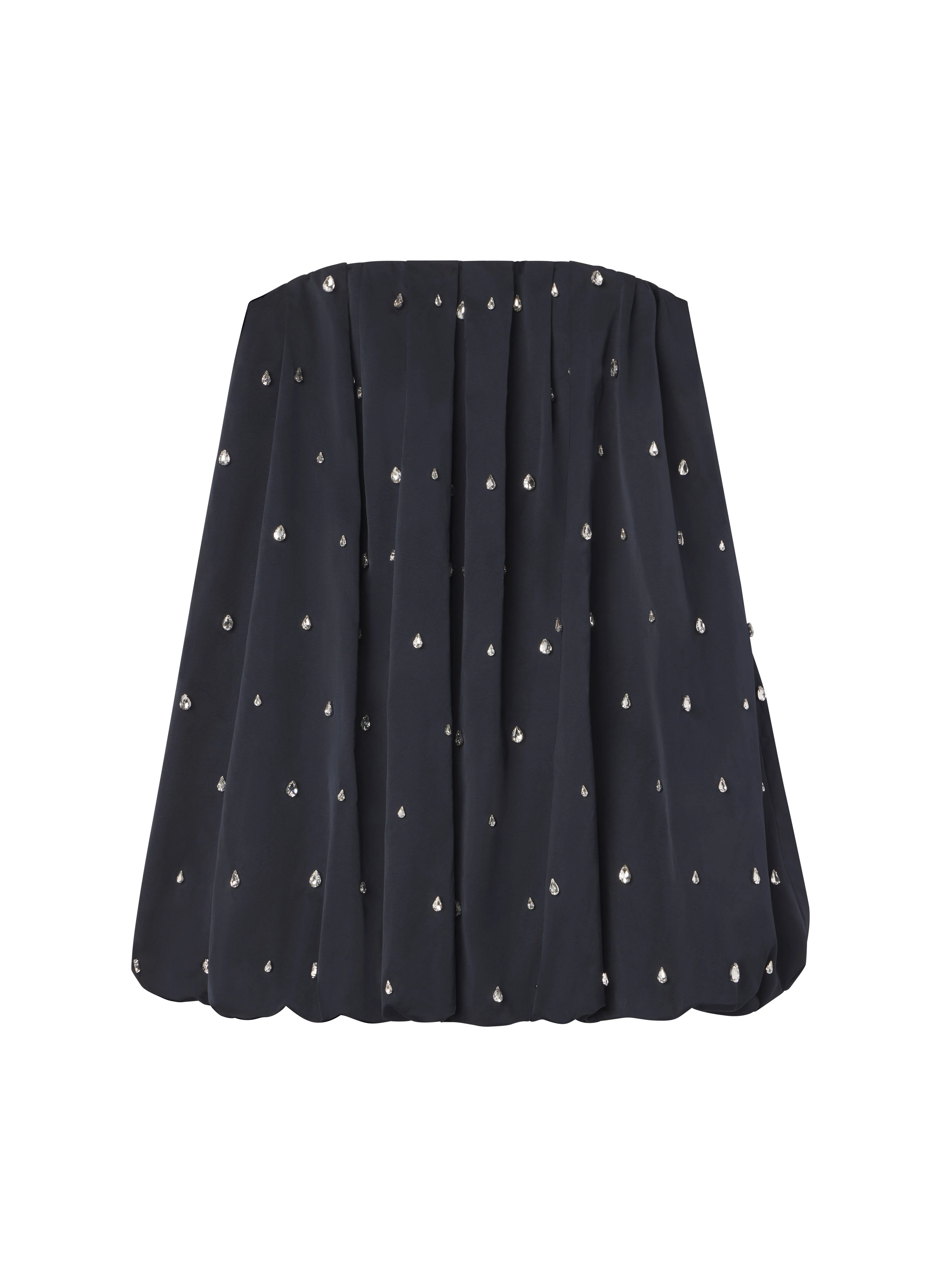 Holly Strapless Embellished Mini Dress