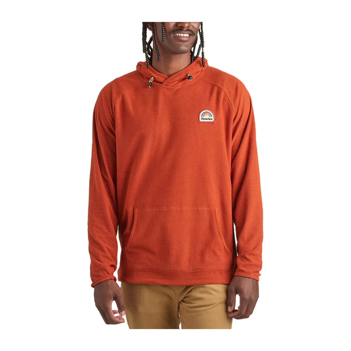 Howler Bros Palo Duro Fleece Hoodie Cinnamon