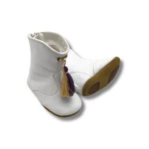 Infant Majorette Boots with Mardi Gras Tassels | Cute & Comfortable