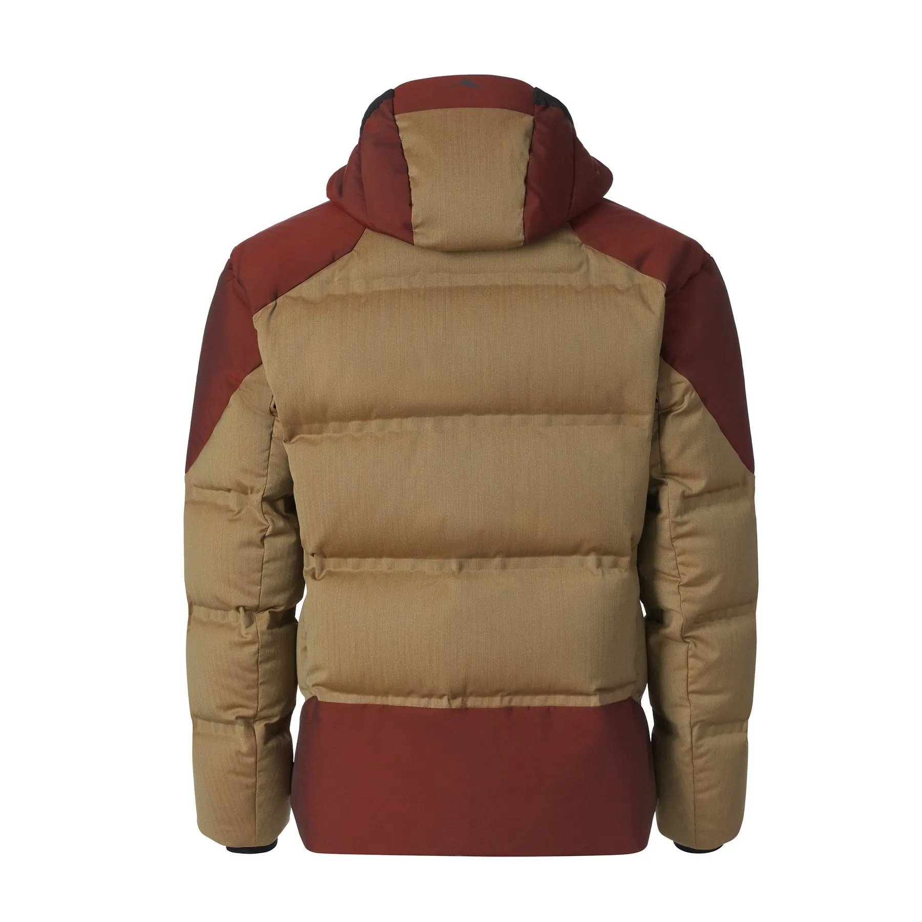 Insulated Wool and Bio Nylon Hooded Down Jacket