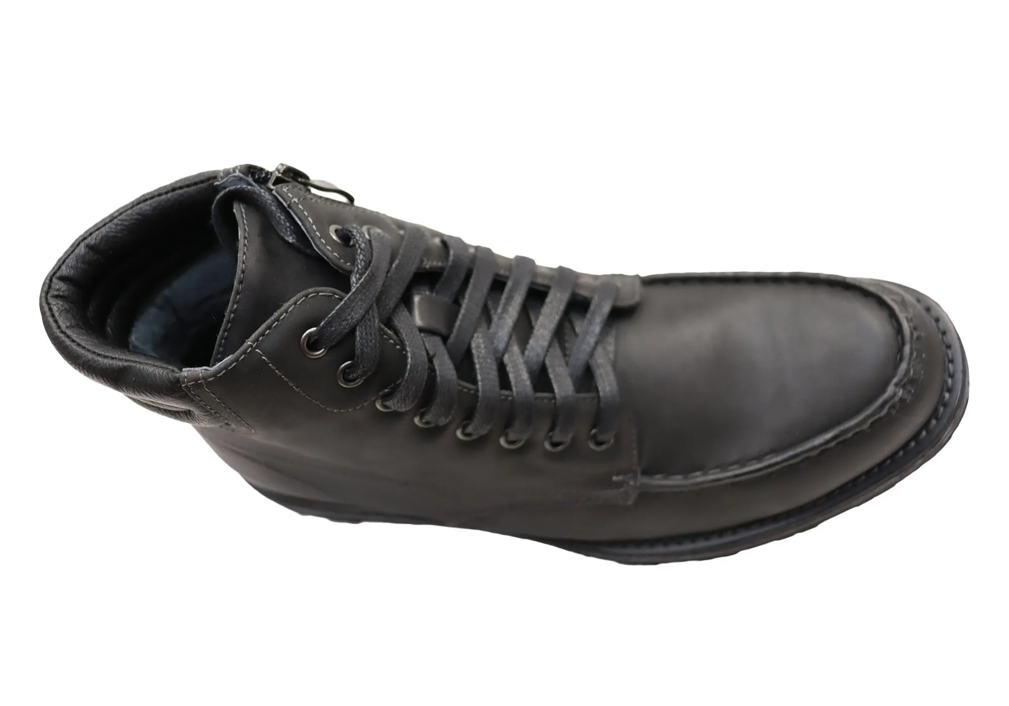 JM33 John Mens Comfortable Lace Up Boots