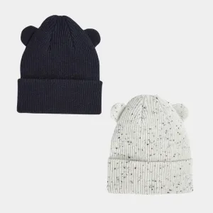 Kids Twin Pack Beanie