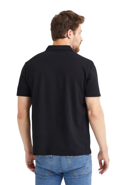 Men's Polo Moisture Wicking 2-button T-Shirts