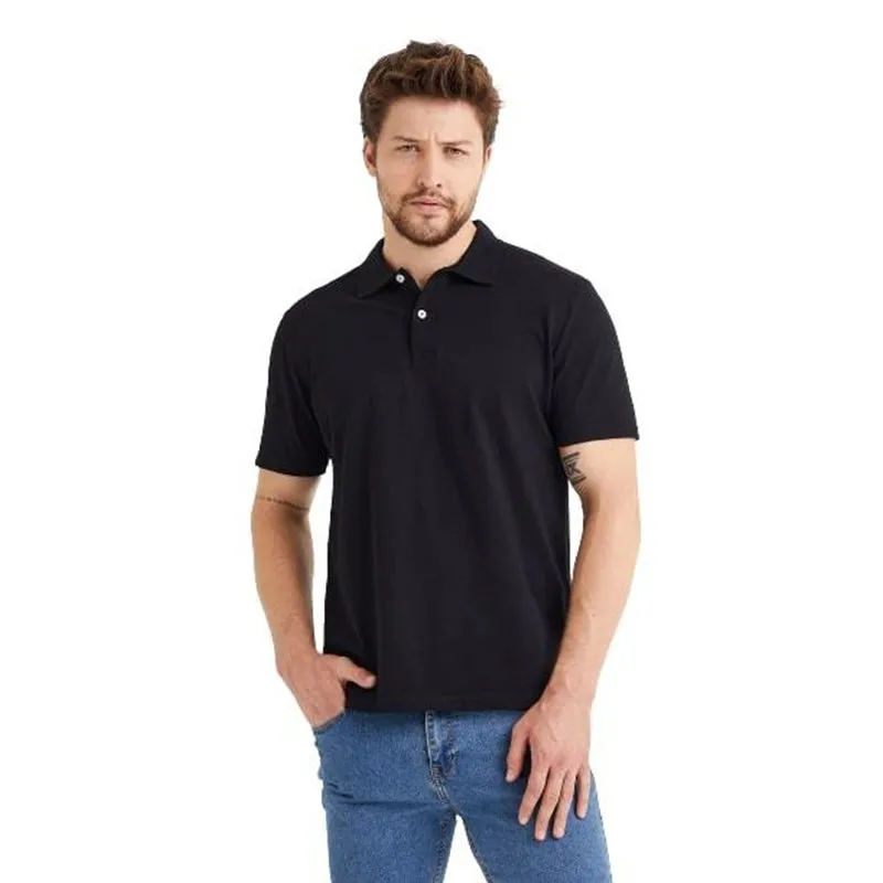 Men's Polo Moisture Wicking 2-button T-Shirts