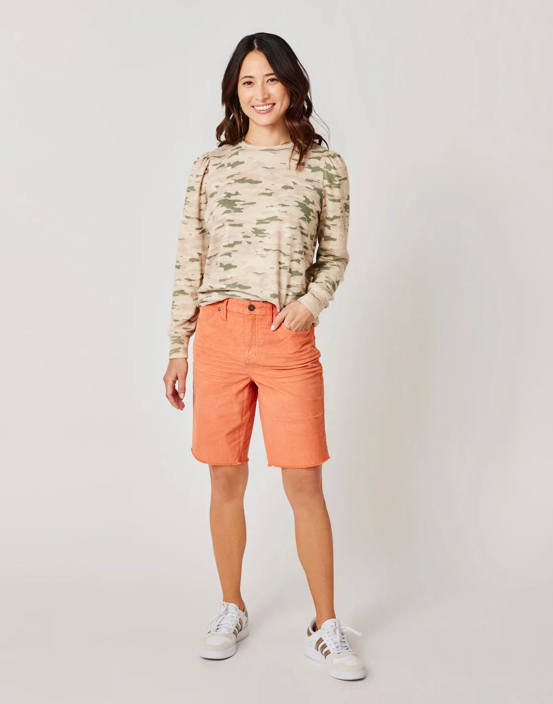 Naomi Sweatshirt: Birch Camo - FINAL SALE