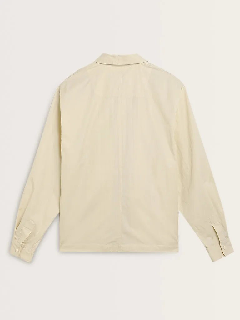 Nuon Off-White Relaxed-Fit Jacket