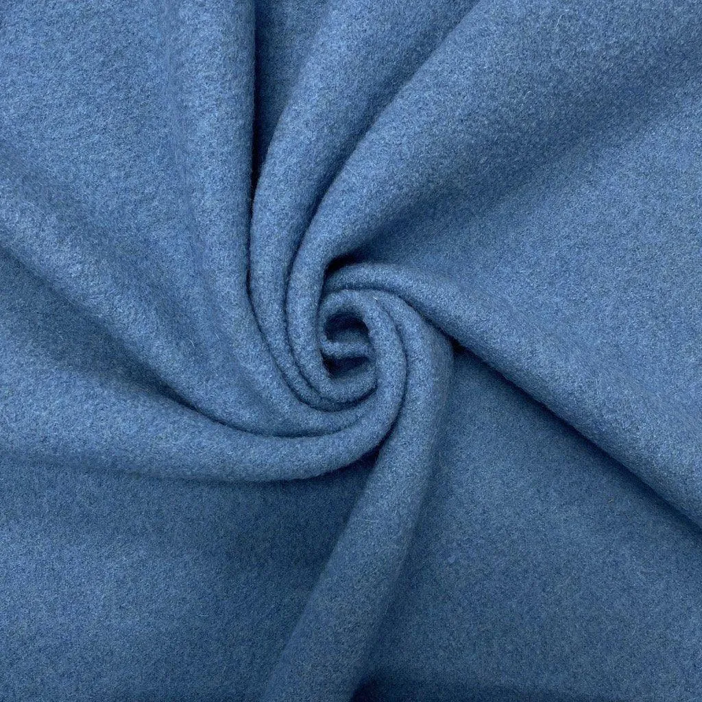 Plain 100% Boiled Wool Fabric - Full 15m Bolt