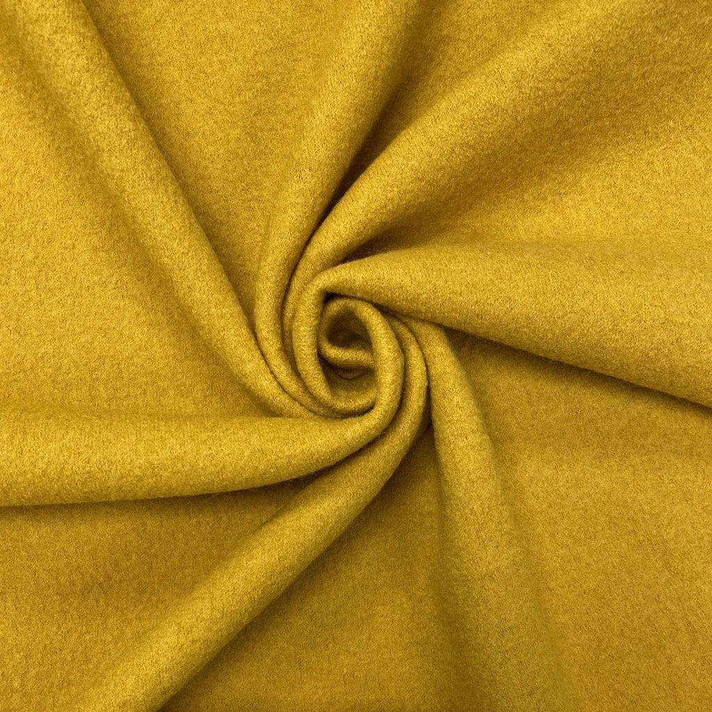 Plain 100% Boiled Wool Fabric - Full 15m Bolt