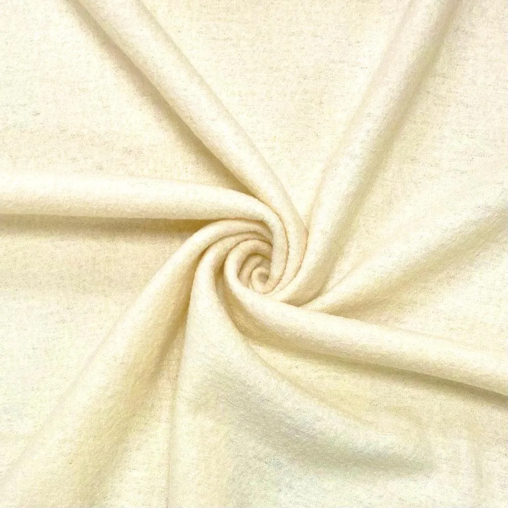 Plain 100% Boiled Wool Fabric - Full 15m Bolt