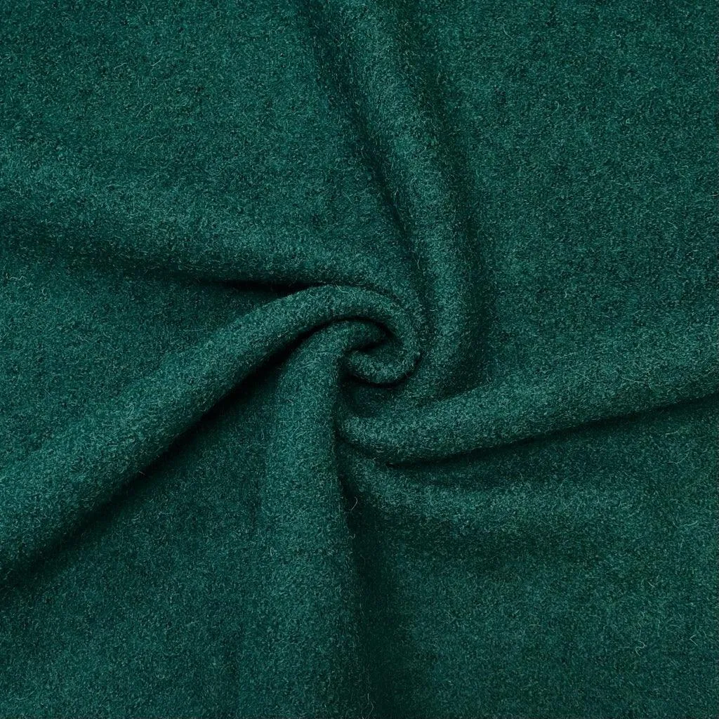 Plain 100% Boiled Wool Fabric - Full 15m Bolt