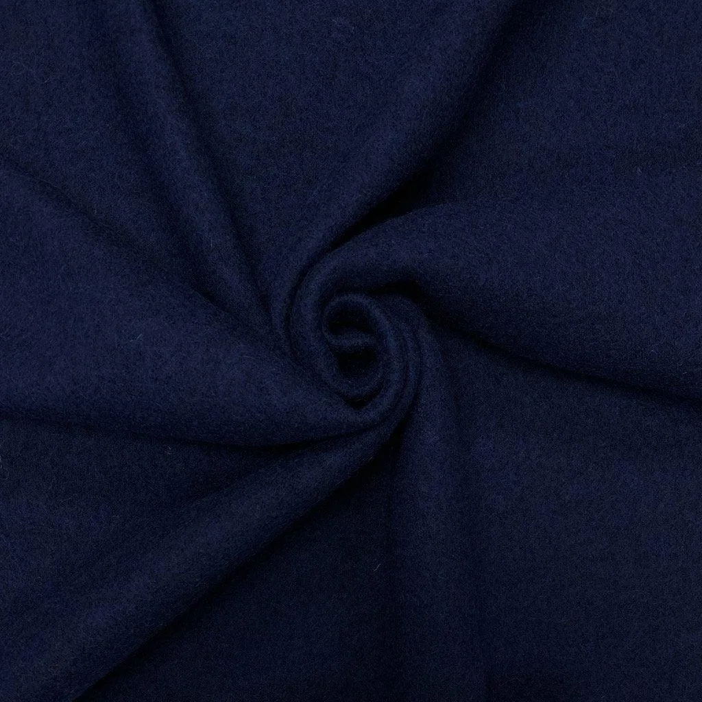 Plain 100% Boiled Wool Fabric