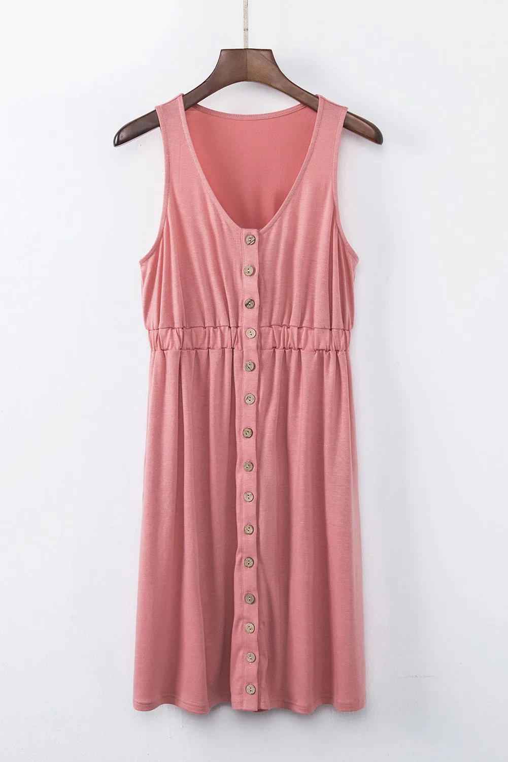 Playful Pursuit Button Down Dress