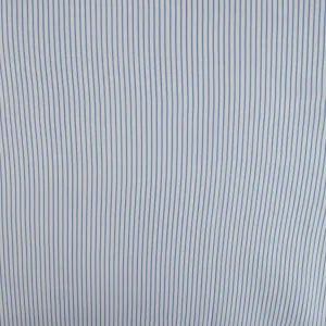 Rayon Poplin Stripe - Pin Stripe - Blue