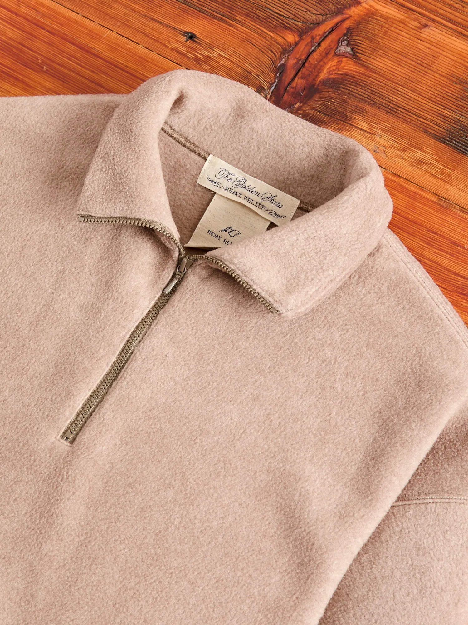 Recycled Polyester Pullover in Grage