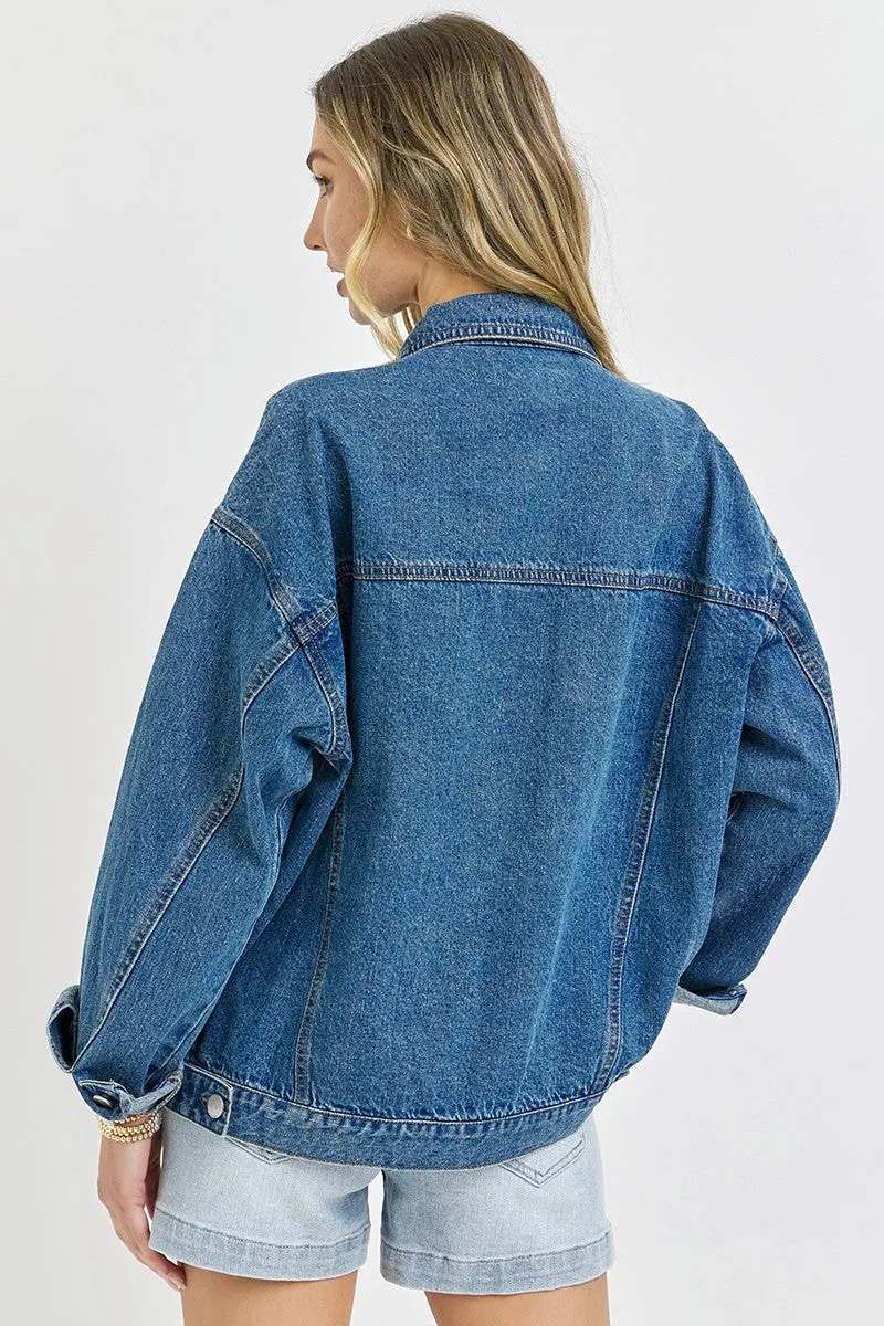 Risen Oversized Jean Jacket