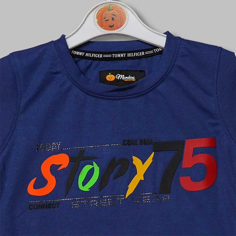 Solid Print T- Shirts for Boys with Soft Fabric