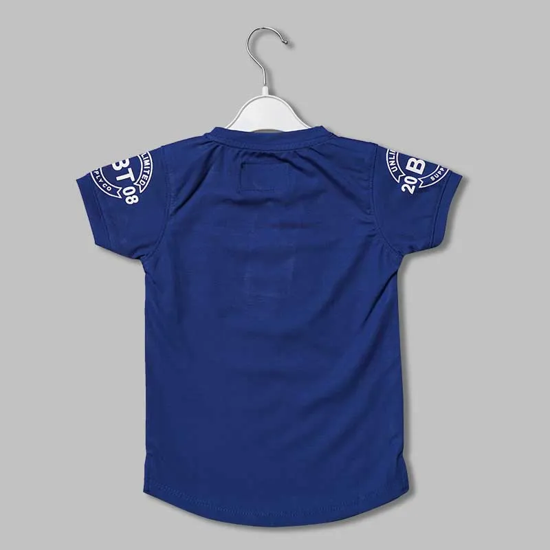 Solid Print T- Shirts for Boys with Soft Fabric