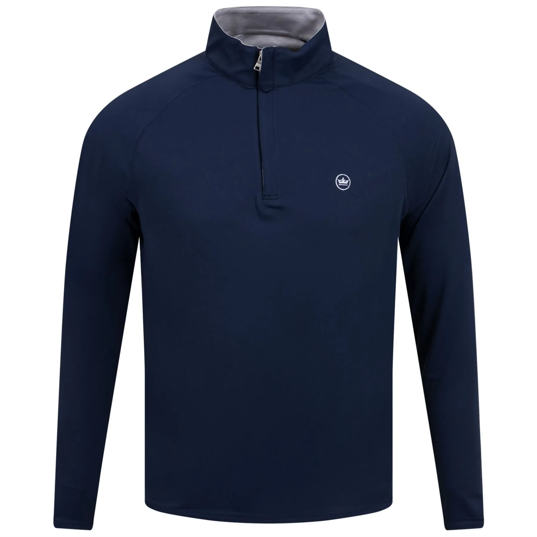 Stealth Performance Quarter Zip Mid Layer Navy - 2025