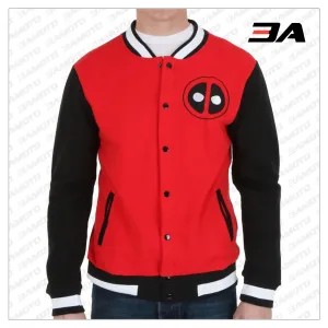 Team Deadpool Varsity Jacket For Sale