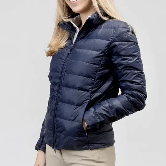 TKEQ- EZ Packable  Down Jacket (Matte Navy)