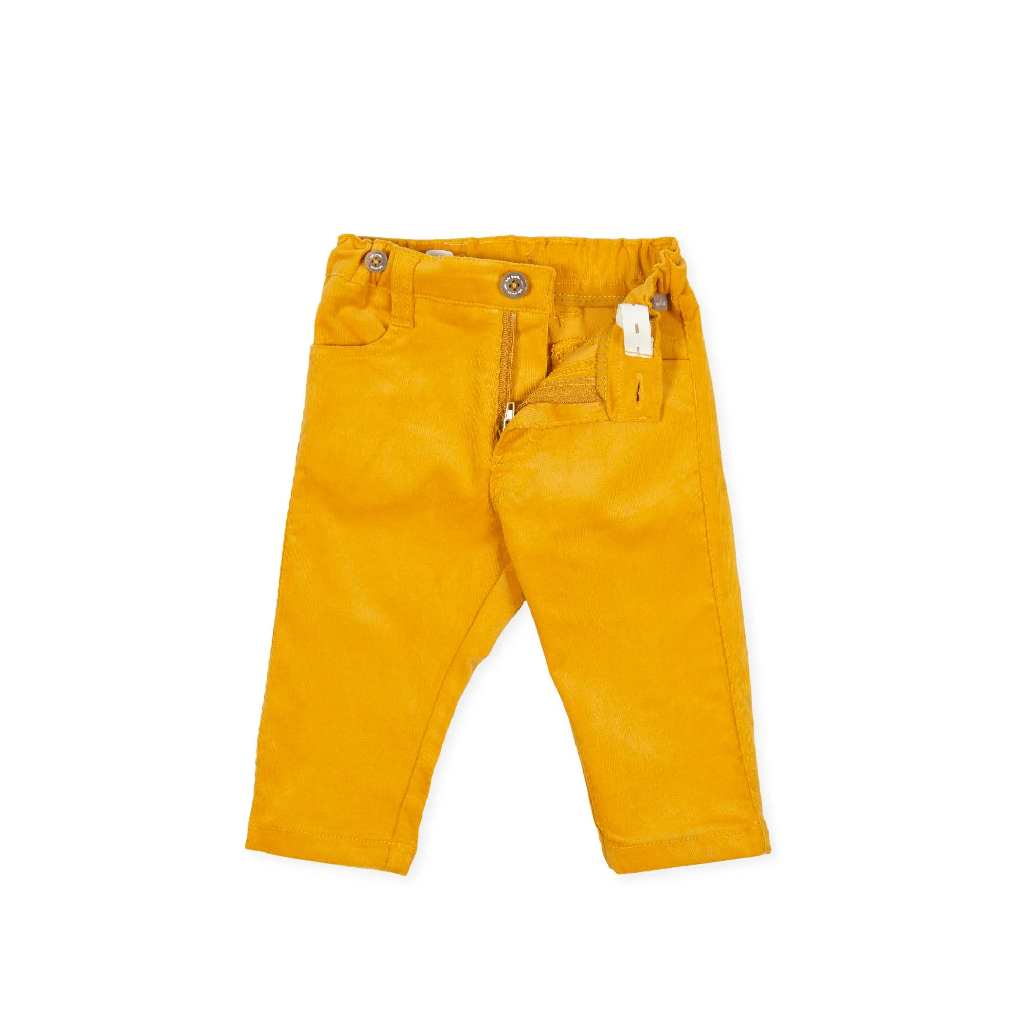 Tutto Piccolo 9112 Pantalón Nanopana Nanocord Trousers - Mustard