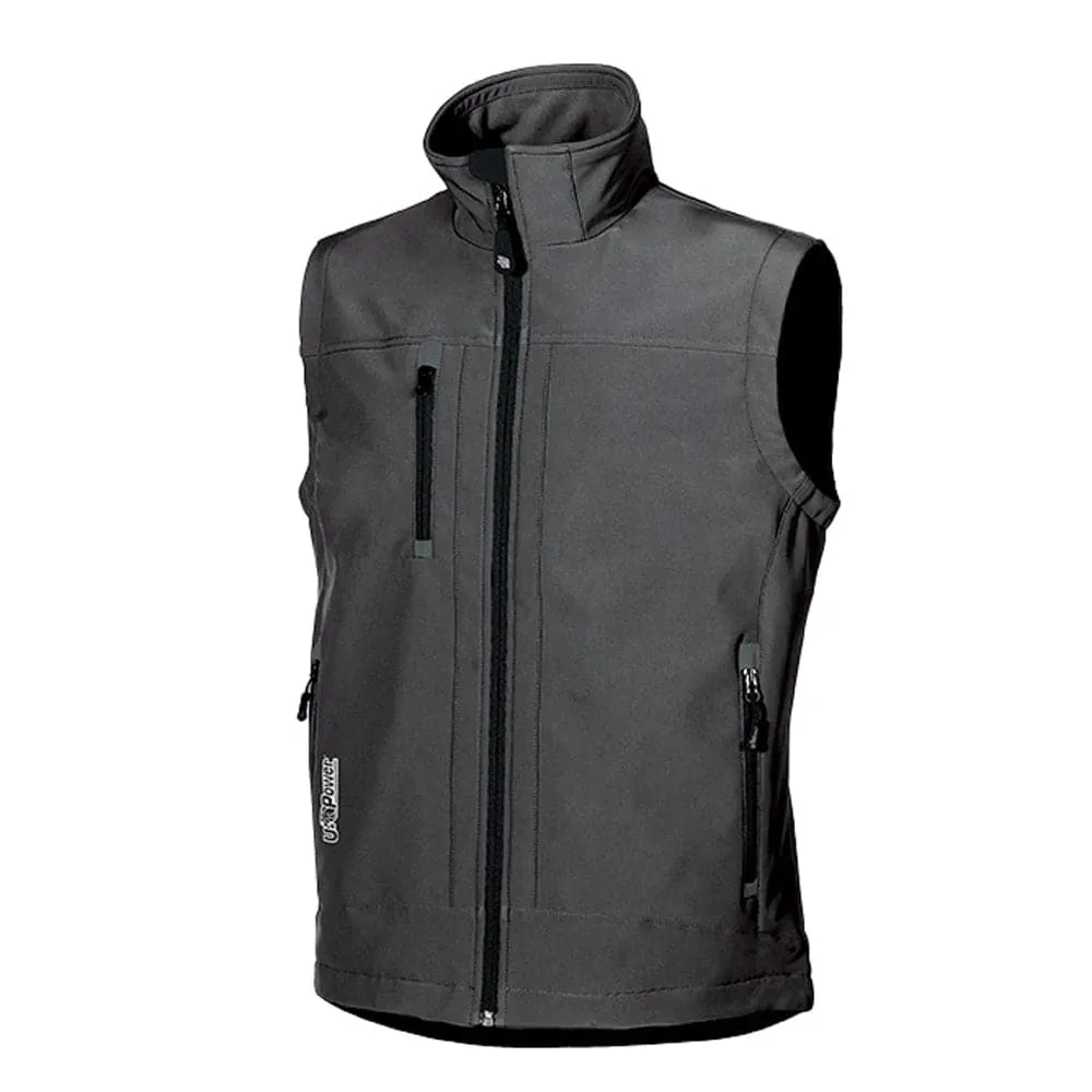 U-Power Climb Softshell Stretch Water Resistant Work Gilet