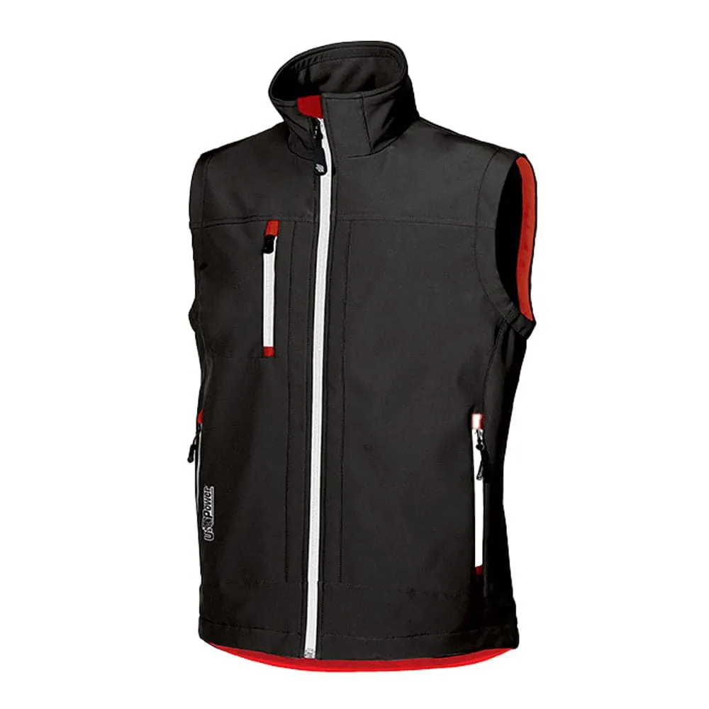 U-Power Climb Softshell Stretch Water Resistant Work Gilet